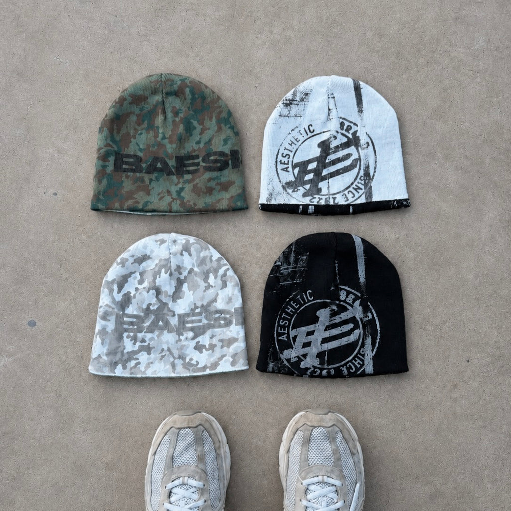 Pack 2 Beanies — Cammo + Since 2022