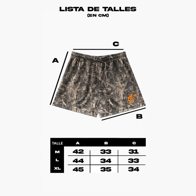 Shorts Mesh Cammo